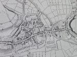 Lewes map 1824 (detail), by Figg