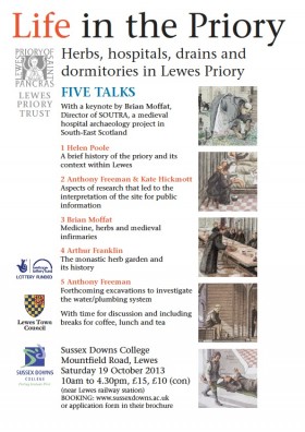 Lewes_Priory_5_talks_Poster