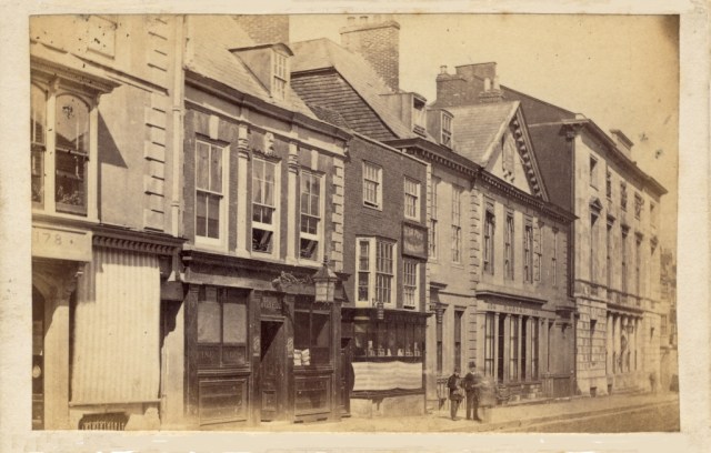 Lewes High Street by Blagrove c1874