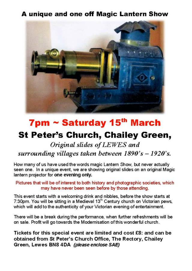 St Peters Magic Lantern Show poster