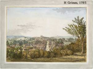 20_Lewes_from_Cliffe_Hill_by_Grimm