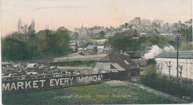 Cattle_Market_Lewes_postcard