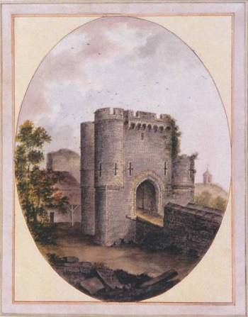 Lambert_Lewes_Castle_entrance_1776
