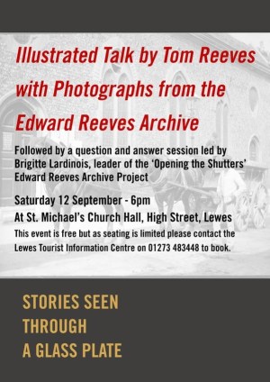 Tom Reeves talk September 2015