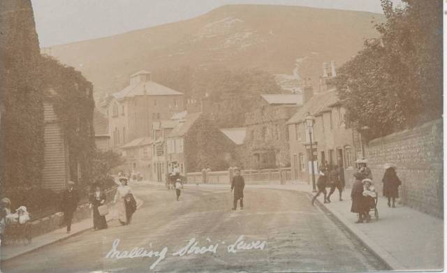 Malling_Street_Lewes_Cheetham_Edwardian_postcard