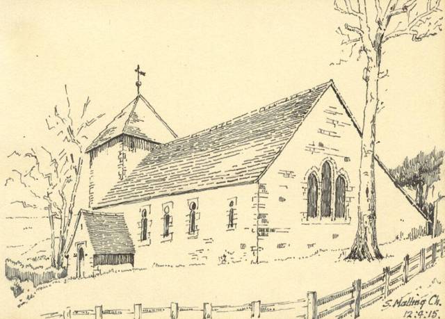 south-malling-church-1915-drawing