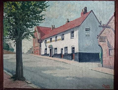 pelham-arms-lewes-elvin-1949-painting