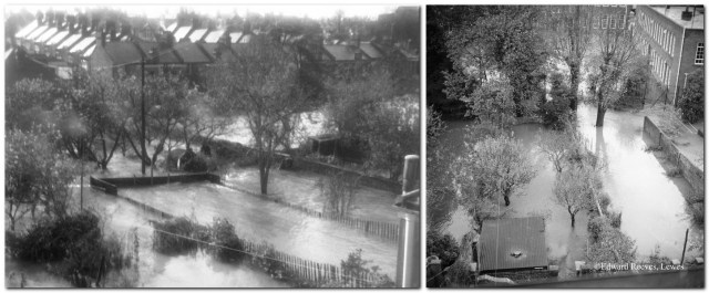 Photos of 1960 Lewes flood