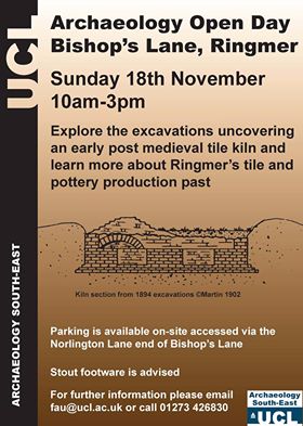 Archaeology open day, Ringmer