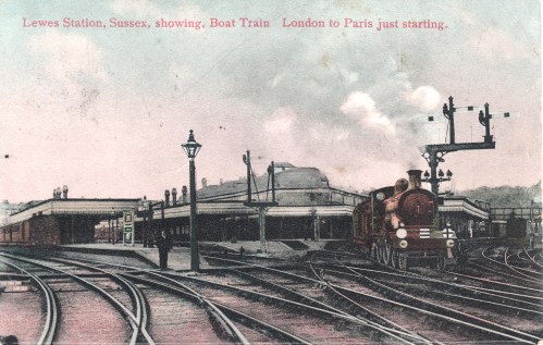 Lewes station c1905_John Hollands collection