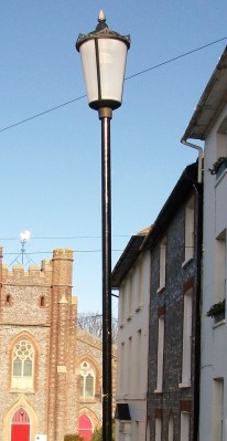 05 Cast iron street light, Abinger Place, Lewes