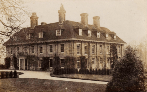 malling deanery postcard mailed 1914