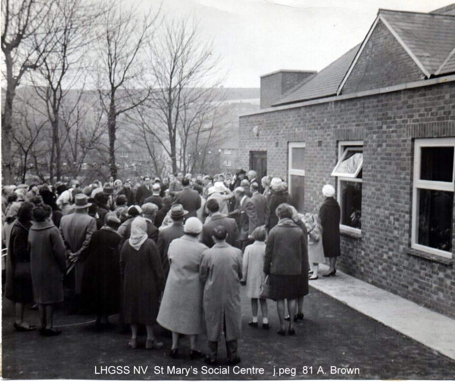 Lewes, Nevill 1962 April, St Mary's Social Centre 17 Opening ceremony