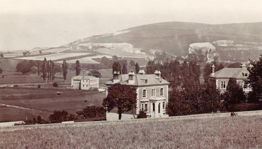 Lewes Old Mill from the Wallands