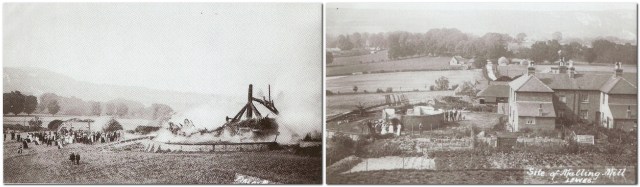 Malling Mill fire 1908
