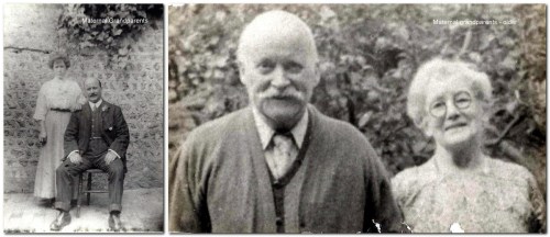 Maternal grandparents, young and older