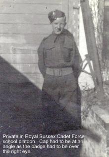 Private in Cadet Force