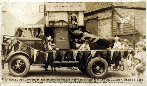 St Anne's Carnival float