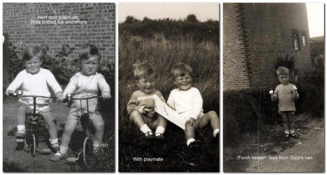 With next door playmate, and ice cream