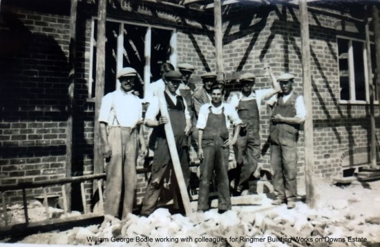 William Bodle building Downs Estate, Nevill, Lewes
