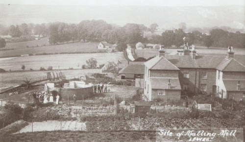 Malling Mill remains 1908