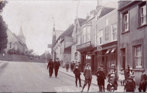 St Anne's Hill, Lewes, Edwardian postcard, James Cheetham