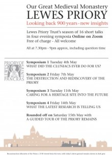 Lewes Priory Trust Symposia May 2021