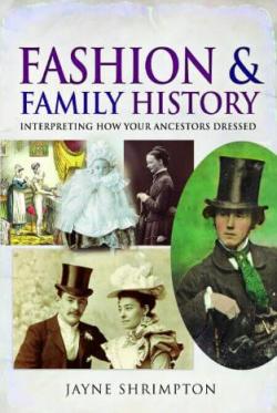Fashion and Family History, by Jayne Shrimpton, book cover