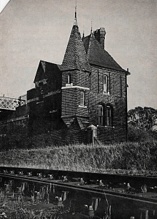 Leightside gatehouse, Lewes, 1970