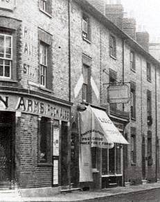 Photographer's studio next to Lansdown Arms, Lewes