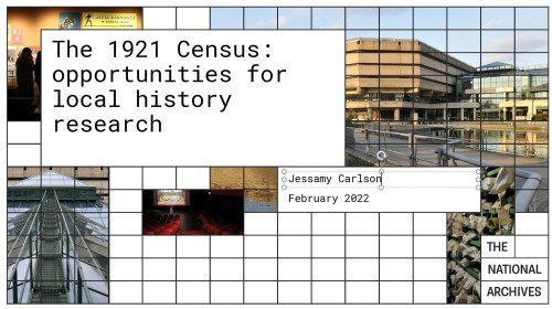 1921 Census Carlson talk
