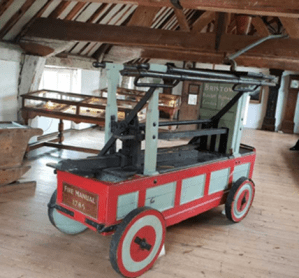 1783 Lewes Fire Engine in Anne of Cleves House