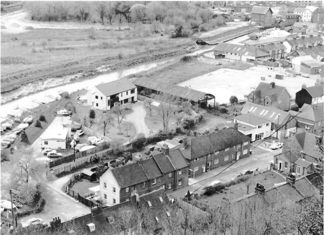 Island House and petrol station, Lewes