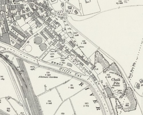 OS map 1930 published 1932