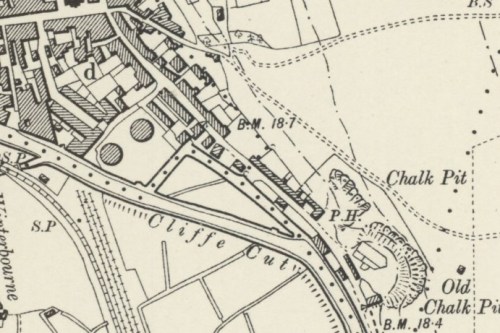 OS map revised 1898 published 1899 NLS