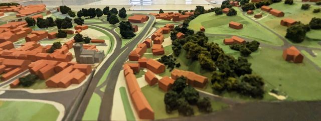 Lewes Inner Relief Road 3-D model: South Street