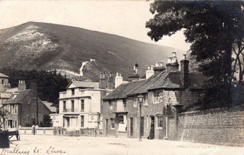 View of Malling Street, F. Douglas Miller postcard, sent 1912