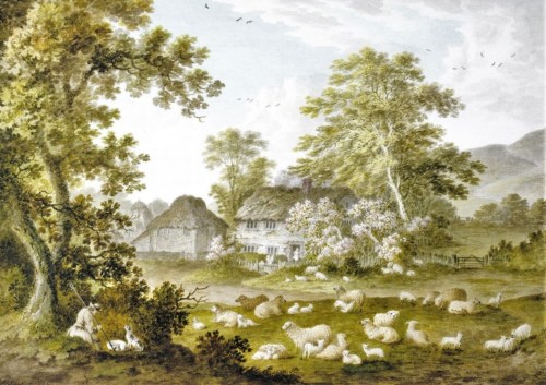 Southerham Chapel, South Malling, James Lambert Senior painting, 1780